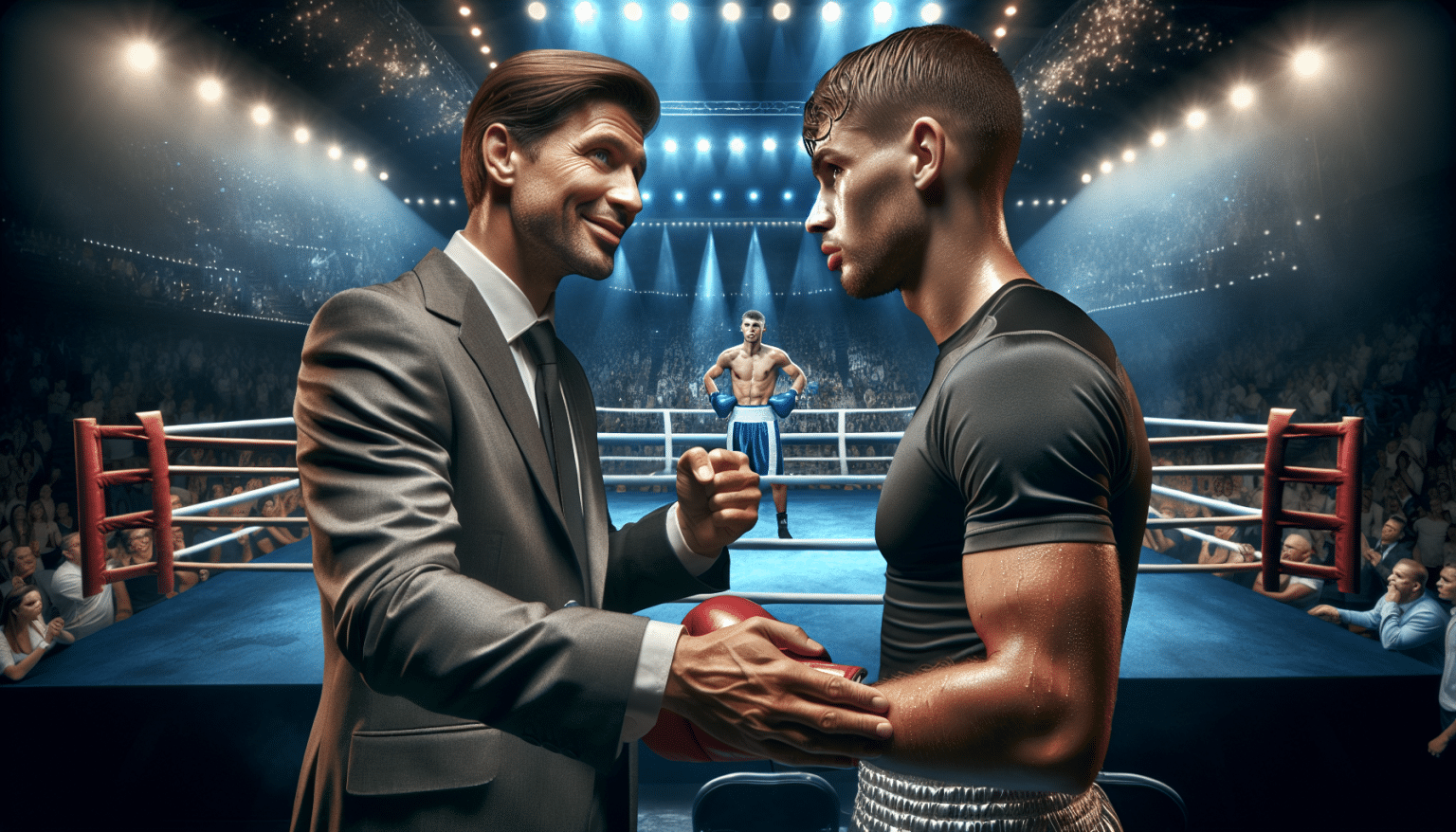 Joshua encourage Harris, le talentueux, avant son grand retour sur scène