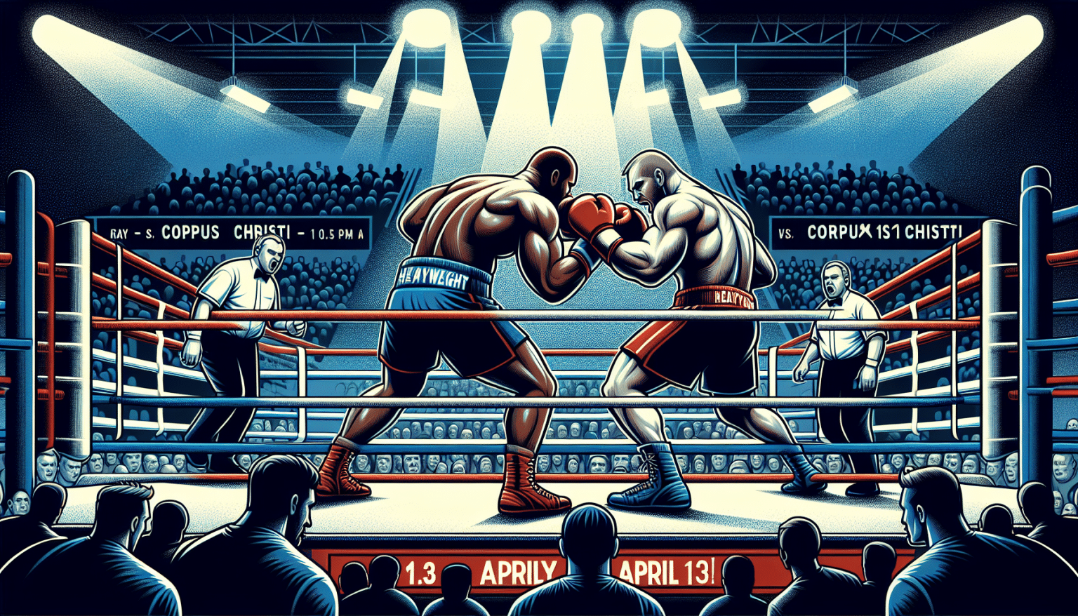 Découvrez le double choc poids lourd : Anderson-Ryad Merhy et Ajagba-Vianello à Corpus Christi le 13 avril