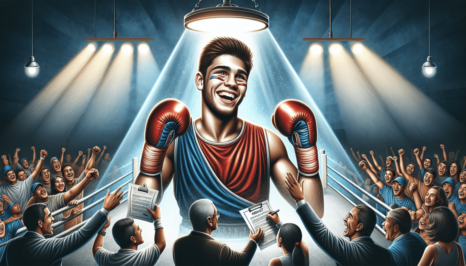 Ali Feliz, espoir poids lourd, rejoint Top Rank : une ascension fulgurante