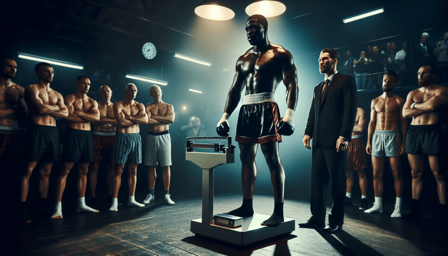 Lawrence Okolie se pèse pour ses débuts en cruiserweight face à Lukasz Rozanski