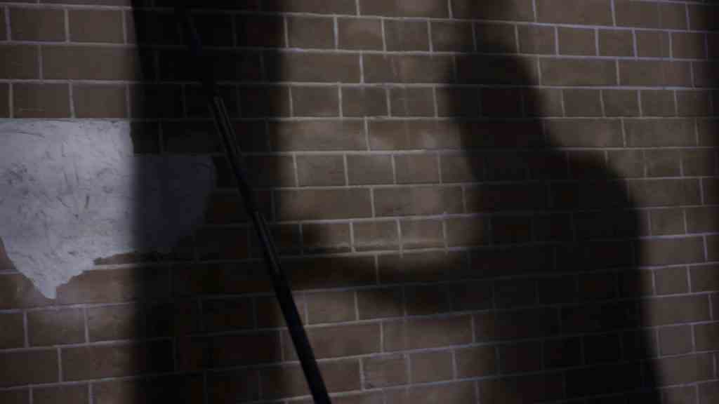 Boxer practicing shadows. Boxing shadow