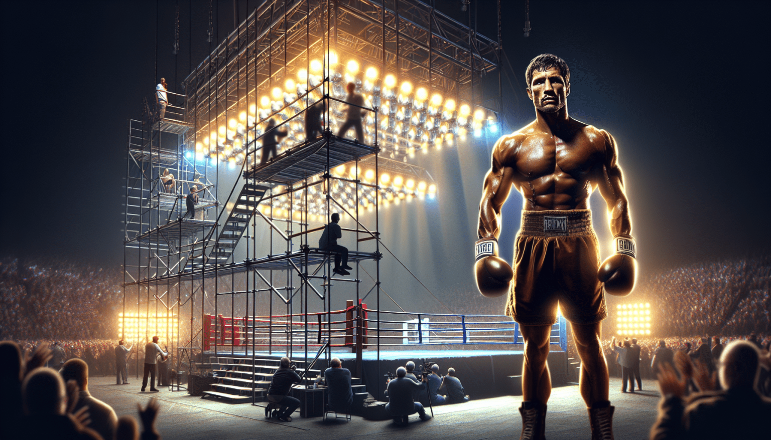 Usyk Prêt pour un Rôle au Cinéma aux Côtés de Dwayne « The Rock » Johnson