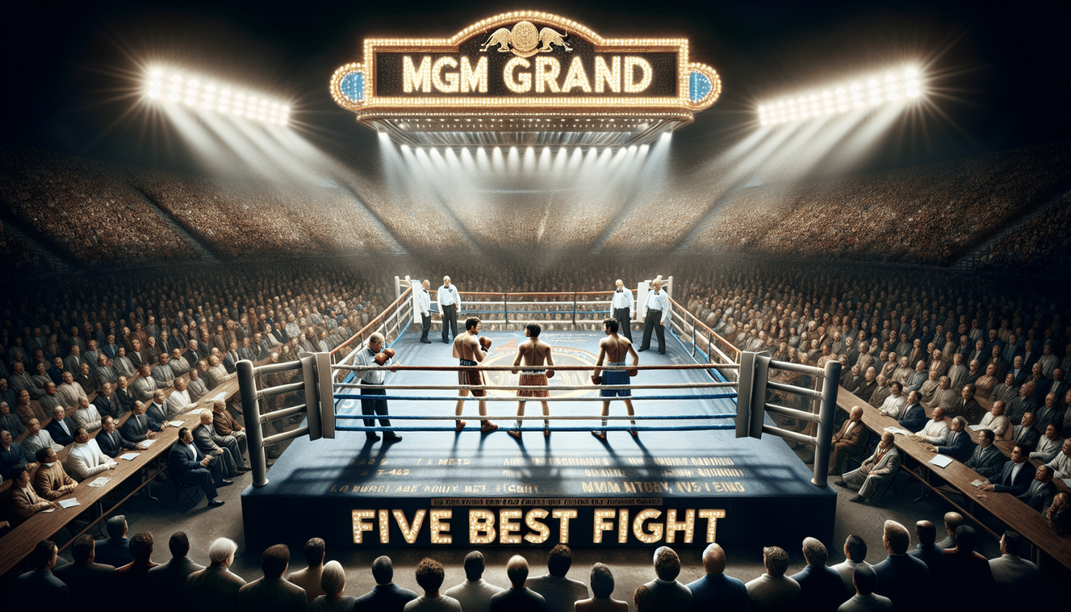 À Grande Échelle : Les Cinq Meilleurs Combats MGM Grand selon Jim Lampley