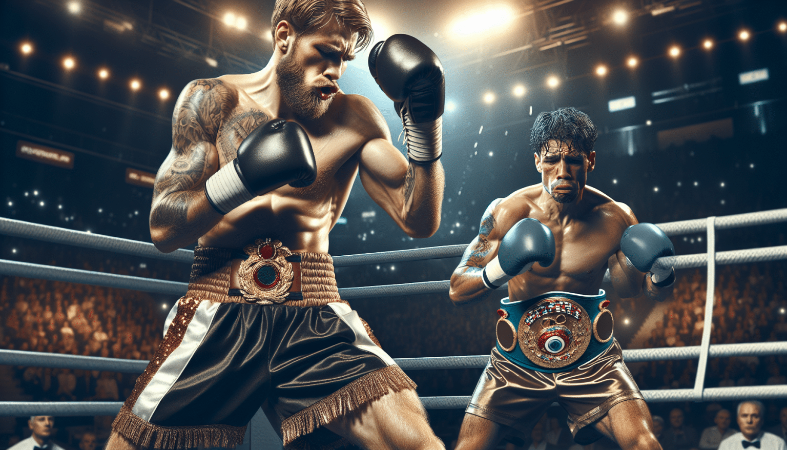 “Liam Paro, le Tenace, Conquiert Subriel Matias et S’empare de Son Ceinture”