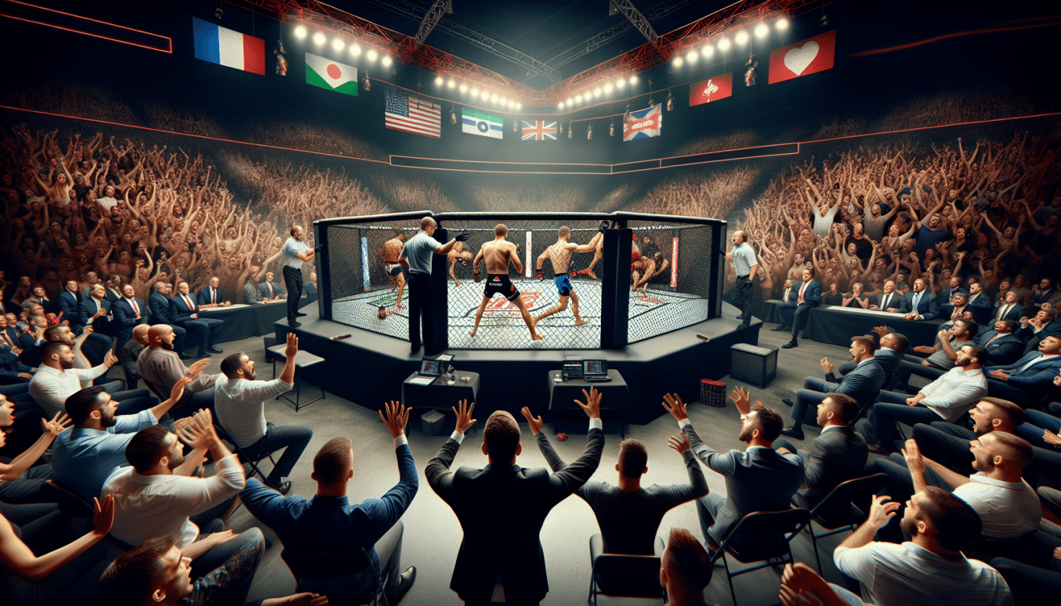 « Scandale à l’UFC Louisville : Réactions sur l’arrêt controversé d’Imavov »