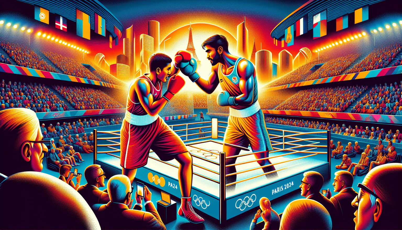 Aperçu de la compétition de boxe masculine des Jeux Olympiques de Paris 2024