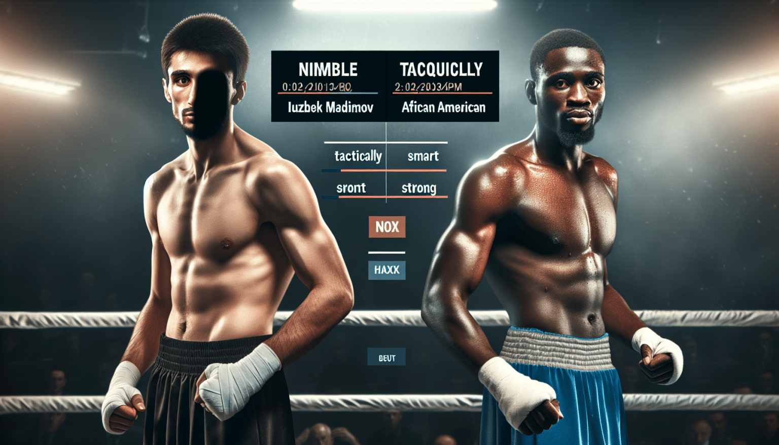 Galerie Photo : Pesée Israil Madrimov – Terence Crawford