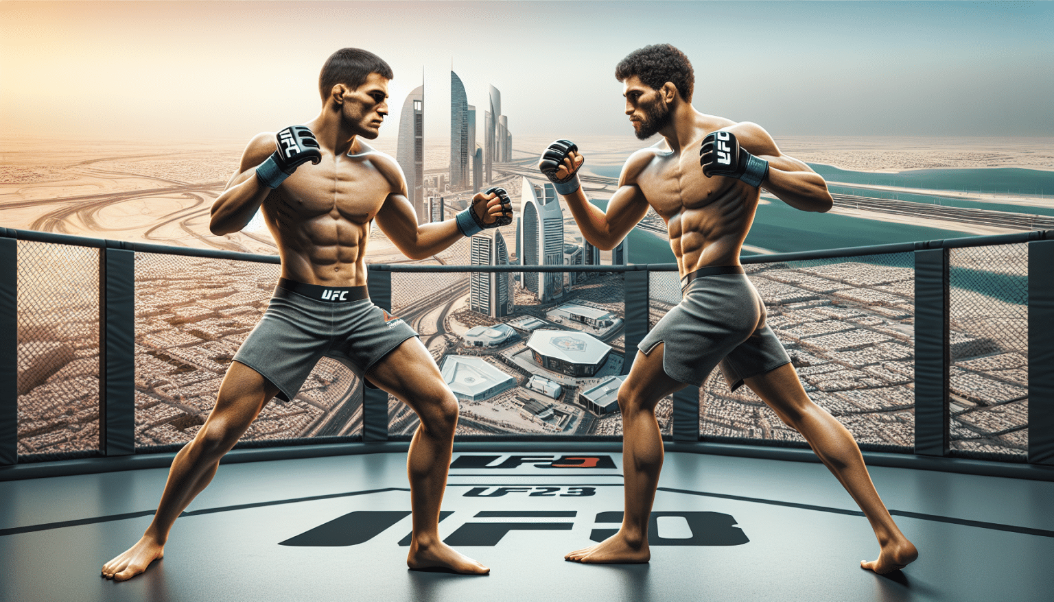 Ilia Topuria et Max Holloway s’affrontent à l’UFC 308 à Abu Dhabi le 26 octobre