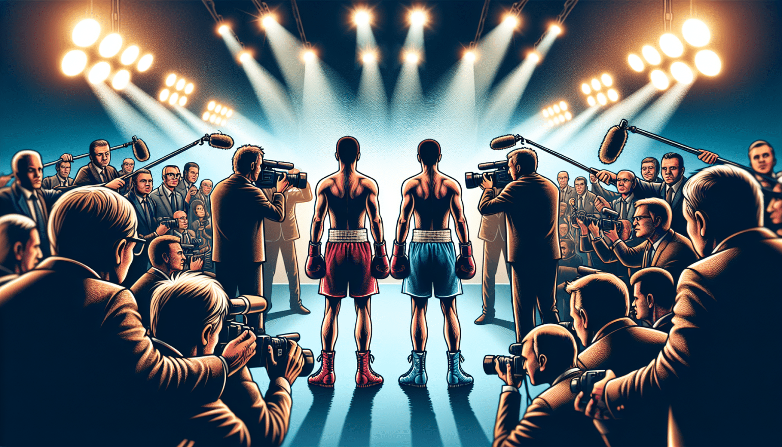 Galerie photo : Conférence de presse finale de Serhii Bohachuk et Vergil Ortiz