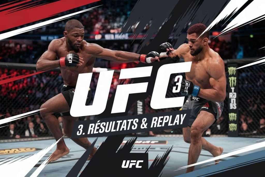UFC 3 : résultats & replay – carte principale et préliminaire