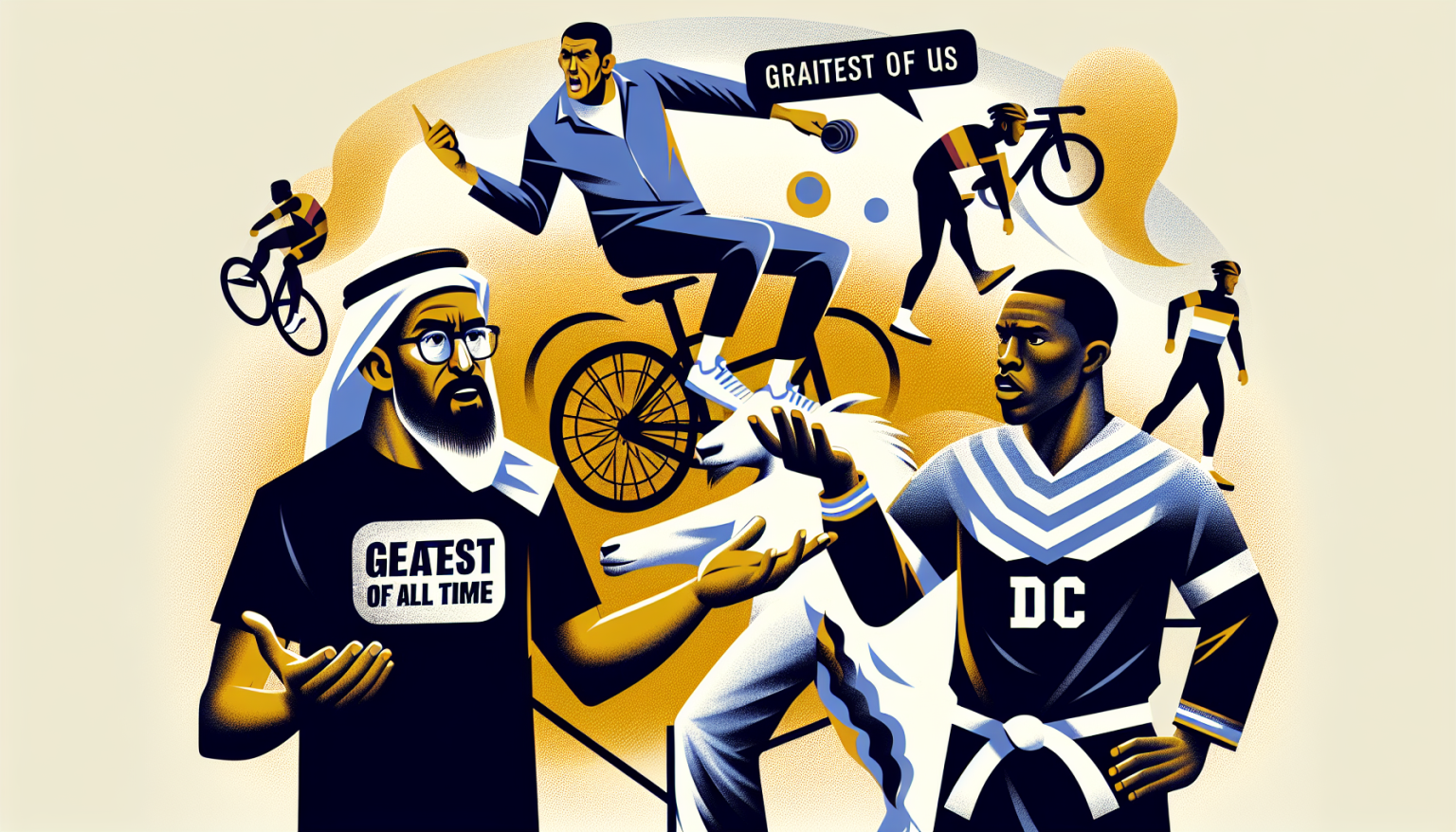 Le coach de DC remet en question le statut de GOAT de Jon Jones avec Lance Armstrong