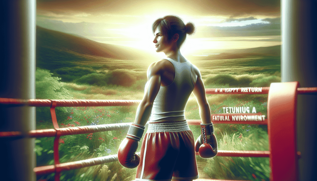 Après avoir côtoyé les géants, Terri Harper heureuse de revenir dans son environnement naturel.