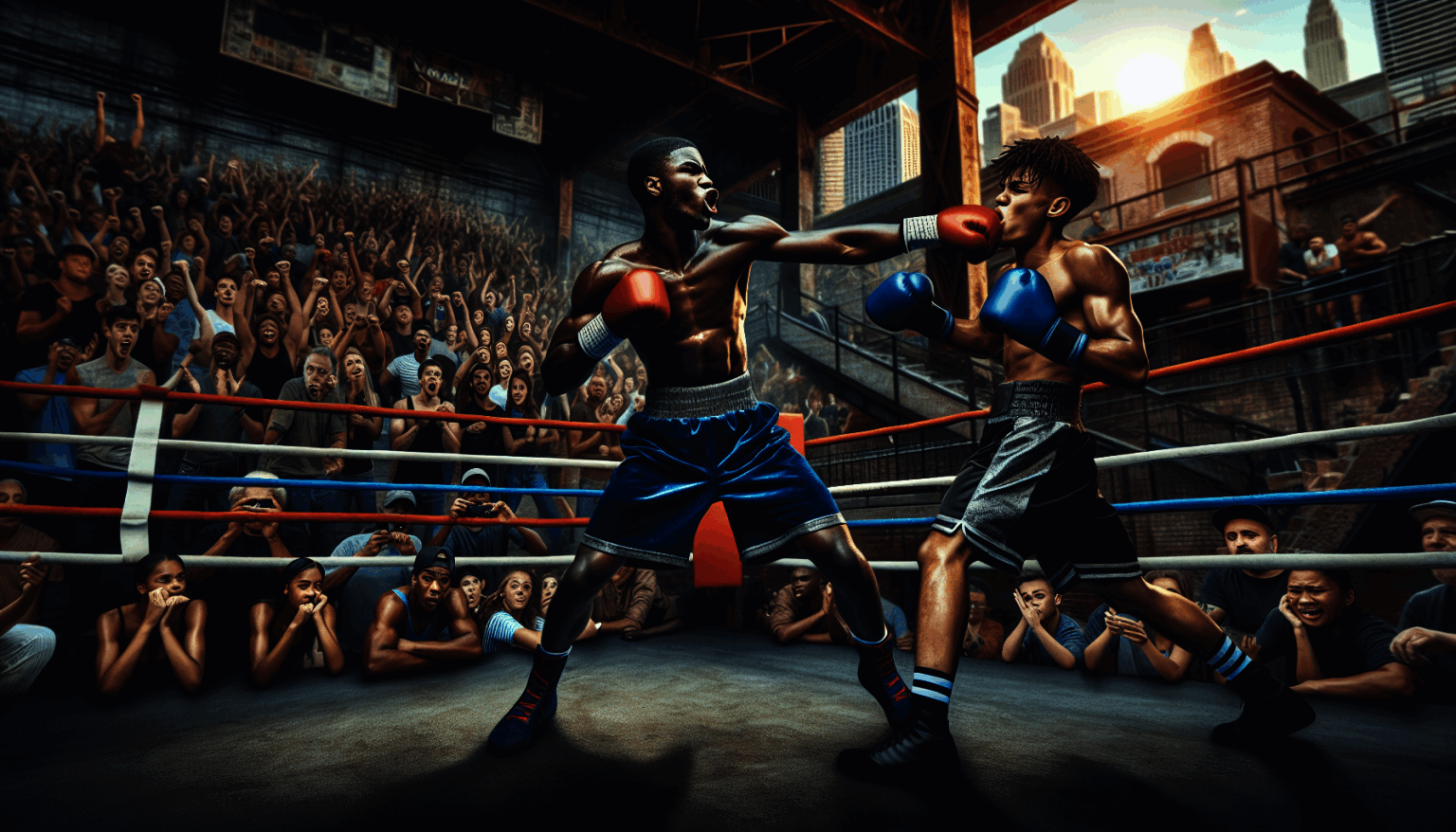 Ardreal Holmes Jr. bat Hugo Noriega devant les fans de Flint