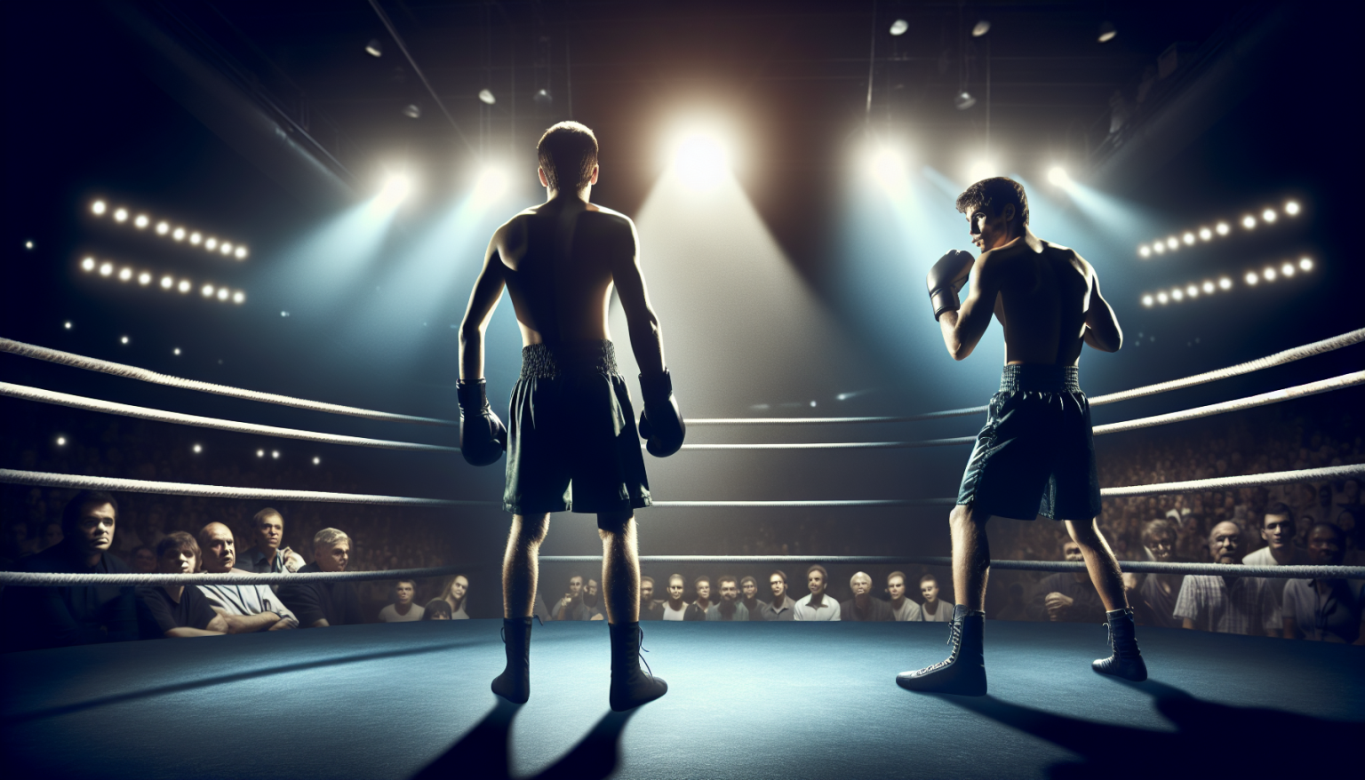 Dennis McCann se profile alors que Peter McGrail vise Brad Foster.