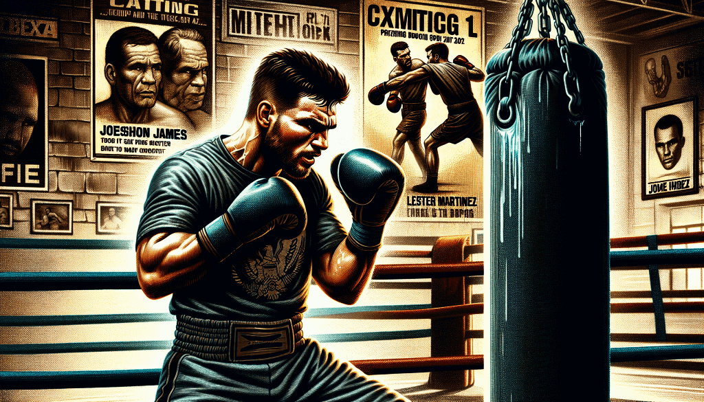 Encore une journée au bureau pour Joeshon James alors qu’il se prépare pour Lester Martinez.