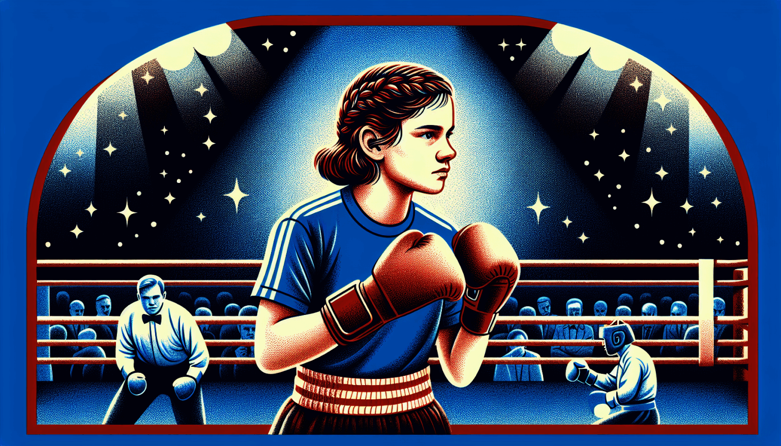 Ginny Fuchs surmonte l’adversité pour remporter un titre junior en poids coq lors de son quatrième combat.