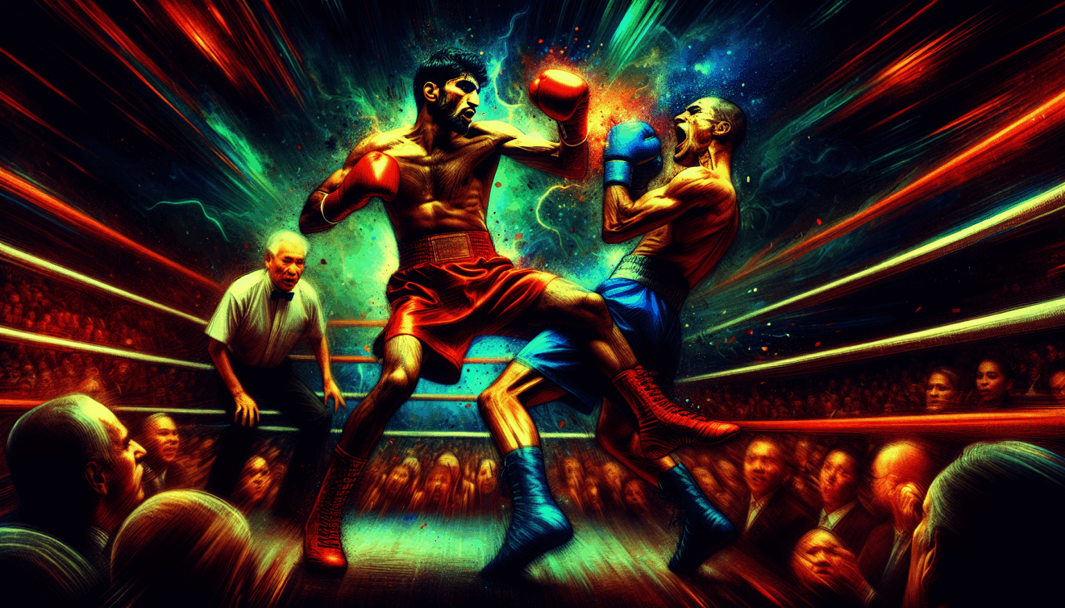 Masood Abdulah bat George Stewart pour remporter le titre de champion du Commonwealth en poids plumes.