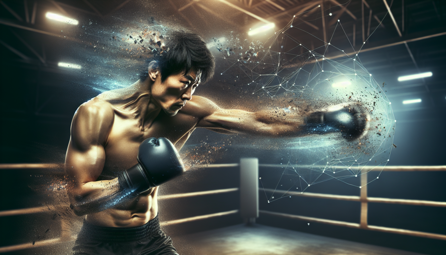 Même en jouant gentiment, Naoya Inoue casse toujours des choses.