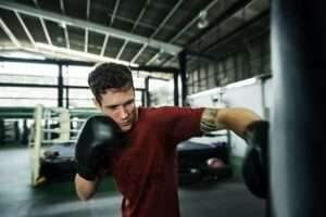 Boxing Challenge Exercise Sport Workout Pratice Concept