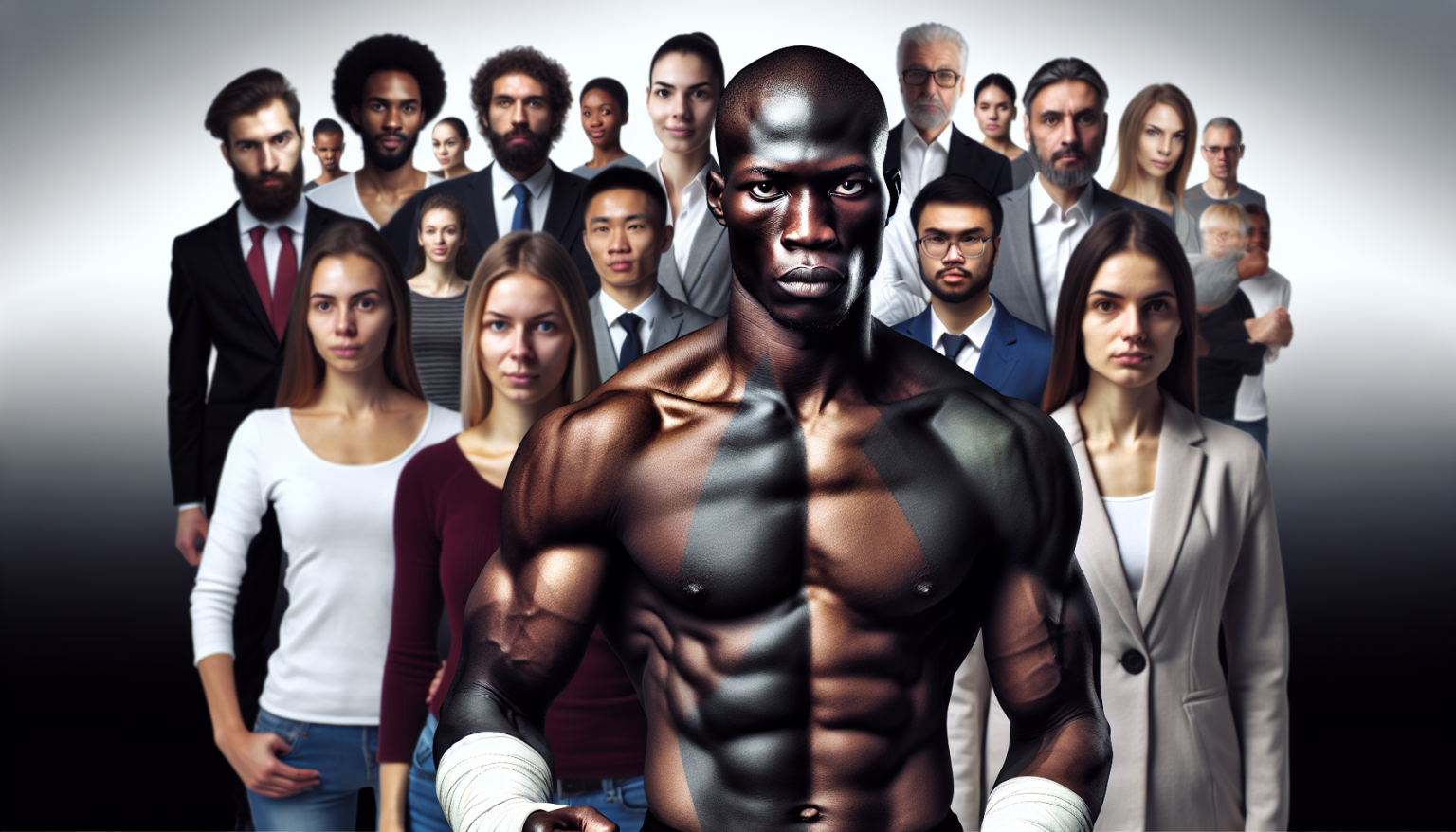 Ils ne sont pas comme moi, ils ne sont pas Adesanya