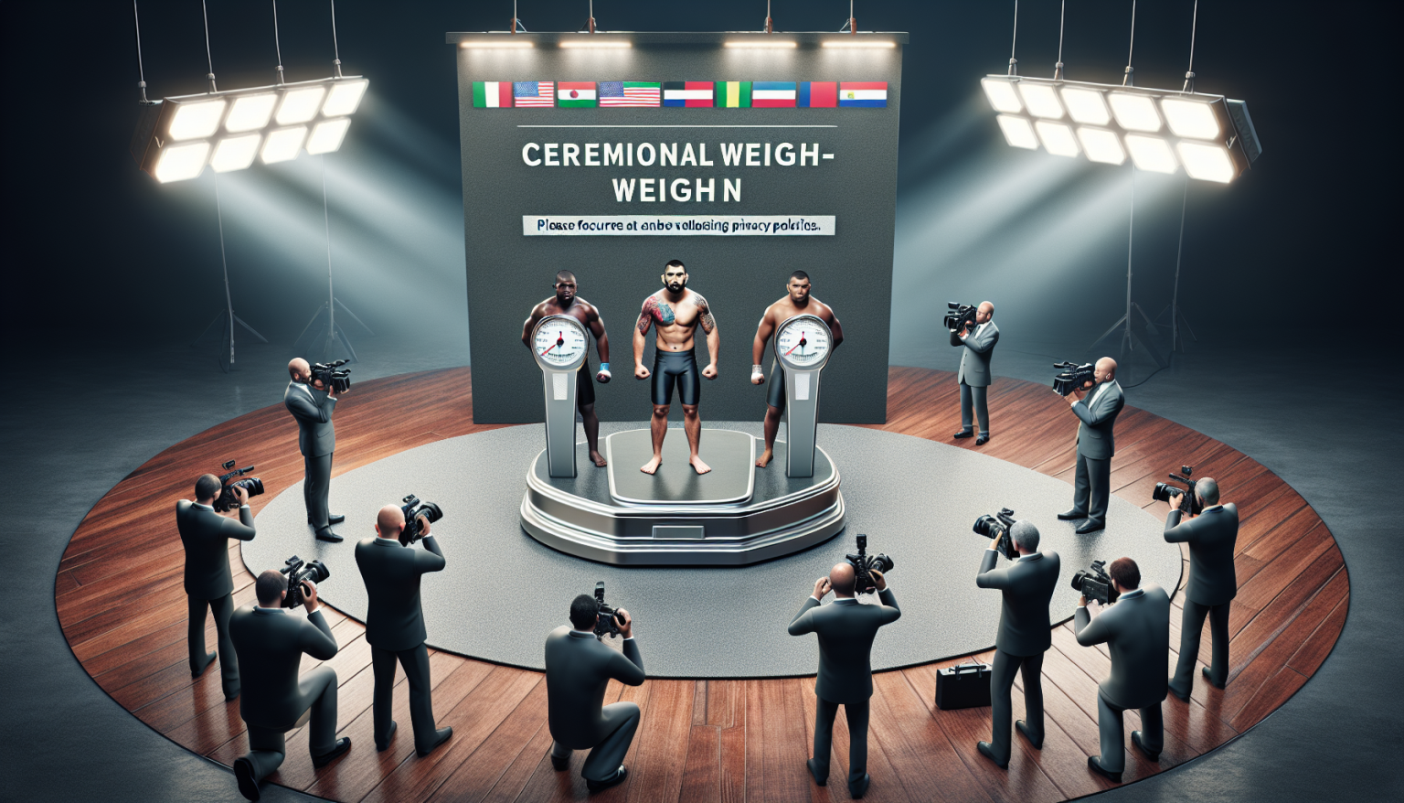 Pesées Cérémonielles : Ngannou et Ferreira au Rendez-vous