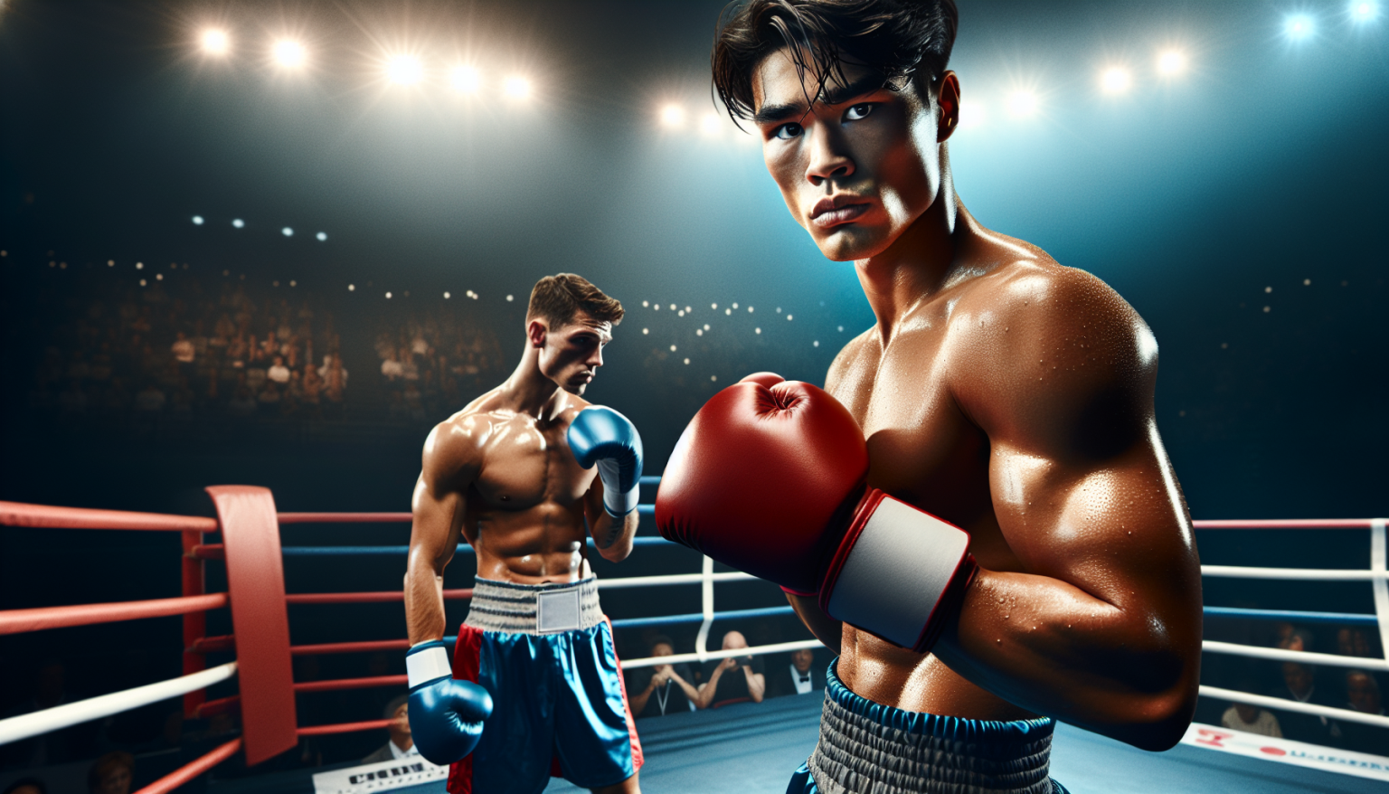 Cameron Vuong accueille la pression contre Gavin Gwynne.