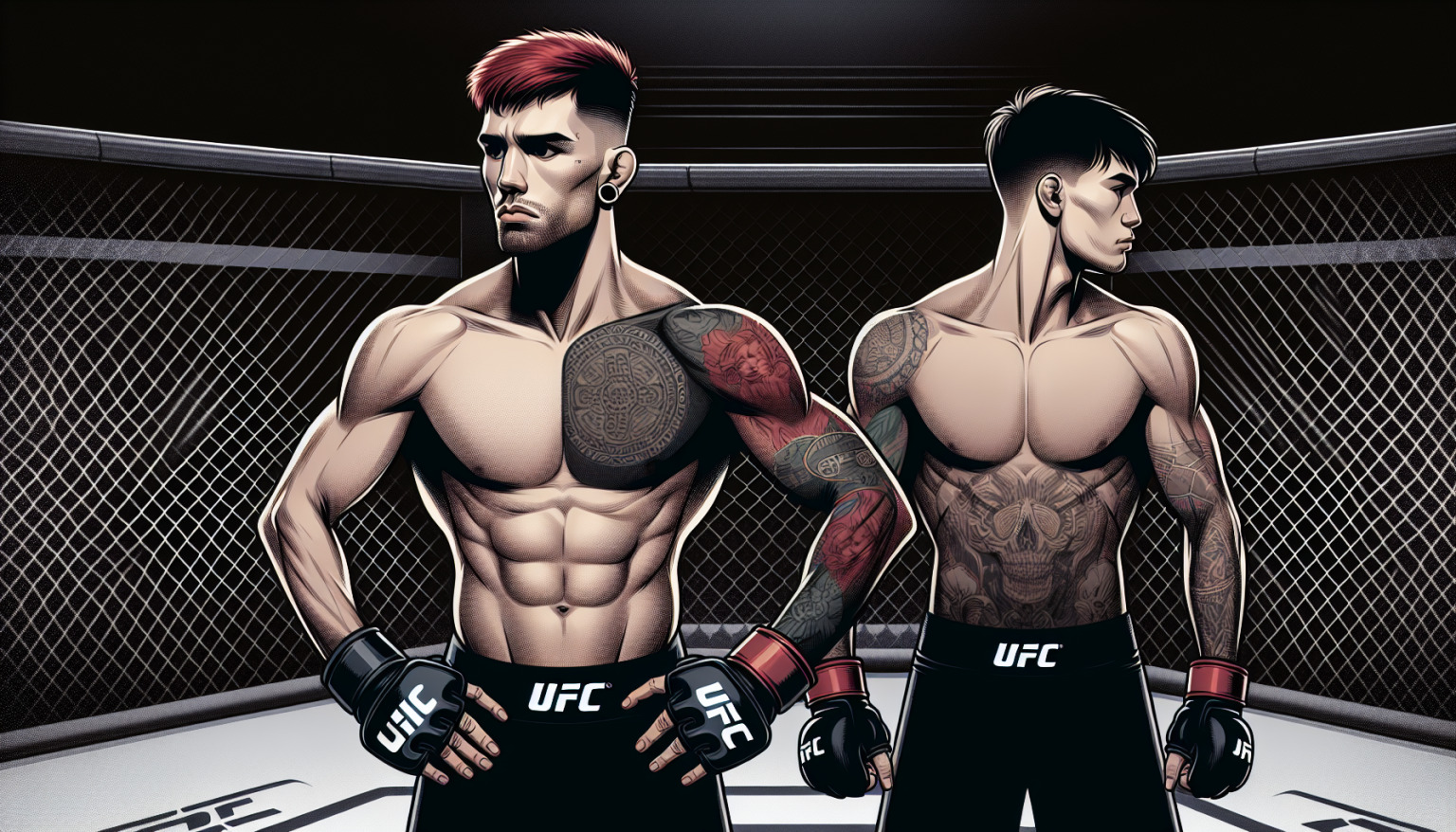 Conor McGregor et Ilia Topuria en désaccord avant le combat à l’UFC 308