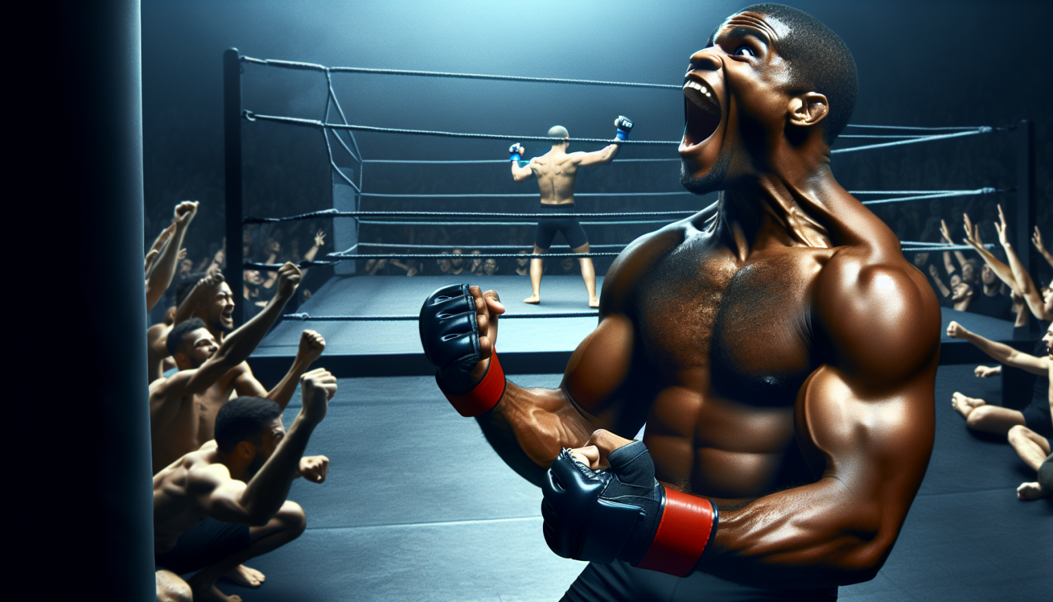 La Réaction en Direct d’Adesanya au Retour de Ngannou en MMA