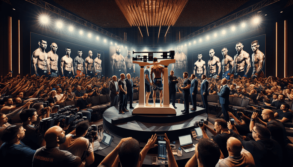 Vidéo de la pesée pour l’UFC 308 : découvrez les combattants en action