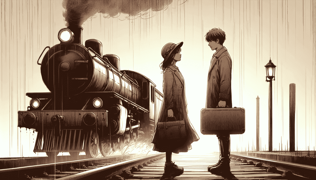 Nous nous sommes dit adieu il y a des années