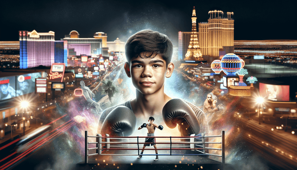 Adolescent ambitieux, Kaipo Gallegos espère devenir la prochaine étoile montante de Las Vegas.