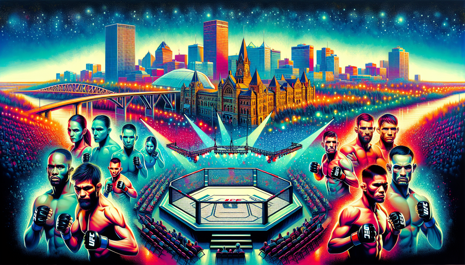 Prédictions UFC à Edmonton : Découvrez les combats à ne pas manquer