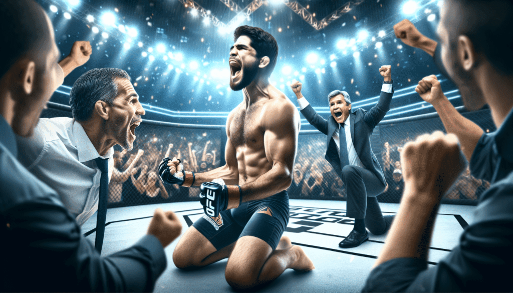 Pantoja réagit à la victoire de son fils Brandon Moreno à l’UFC d’Edmonton