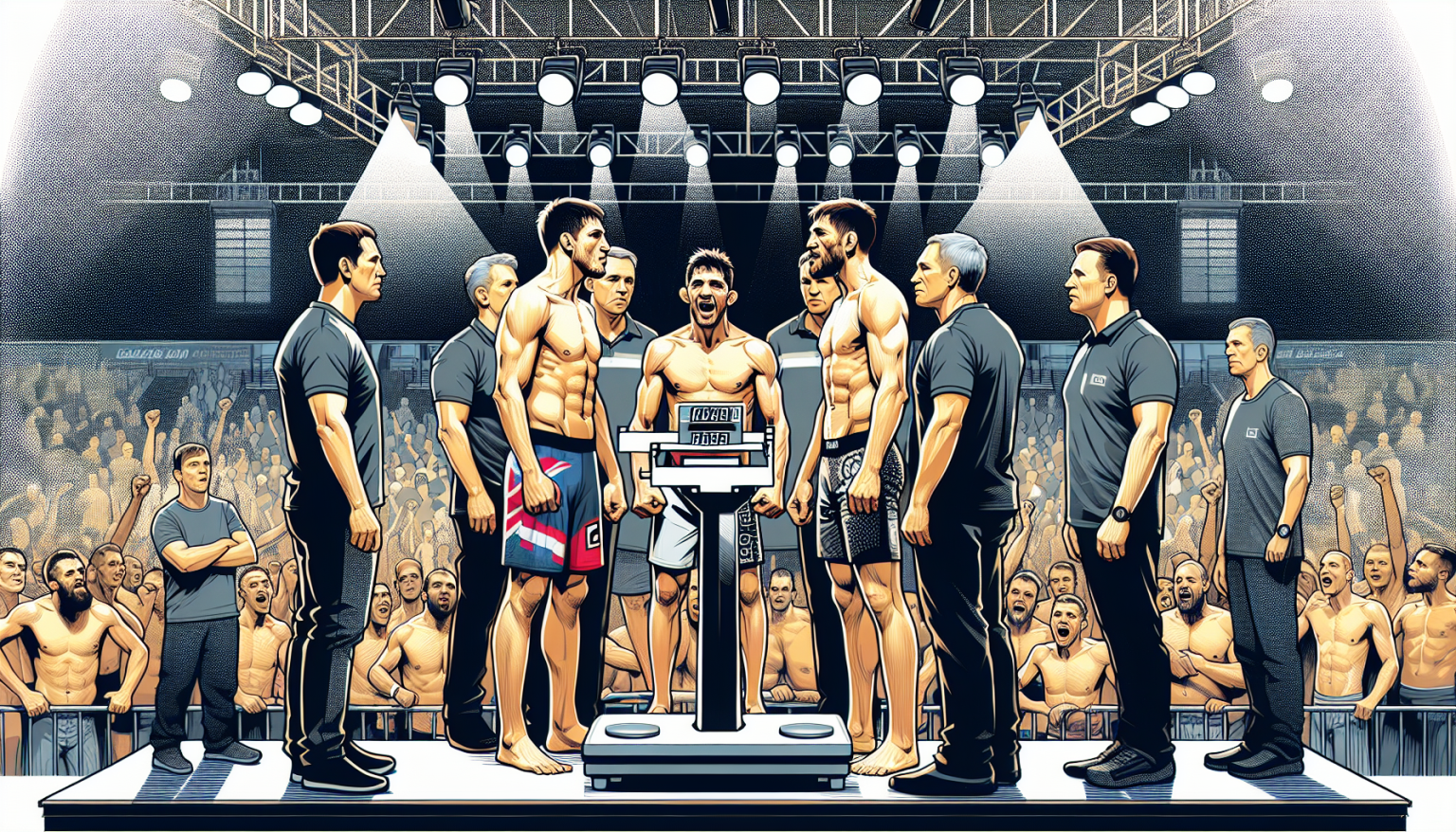 Vidéo des Pesées pour l’UFC Edmonton : Découvrez les Combattants