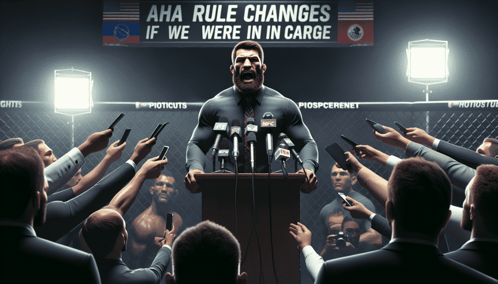 Chael Sonnen dévoile la règle de l’UFC qu’il changerait en tant que président
