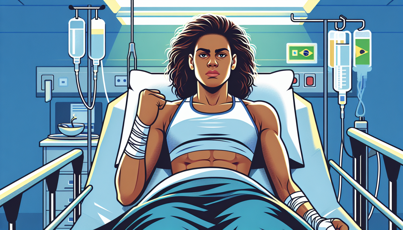 Daiane Silva, combattante hospitalisée après un poids pour Bellator, sortie du coma