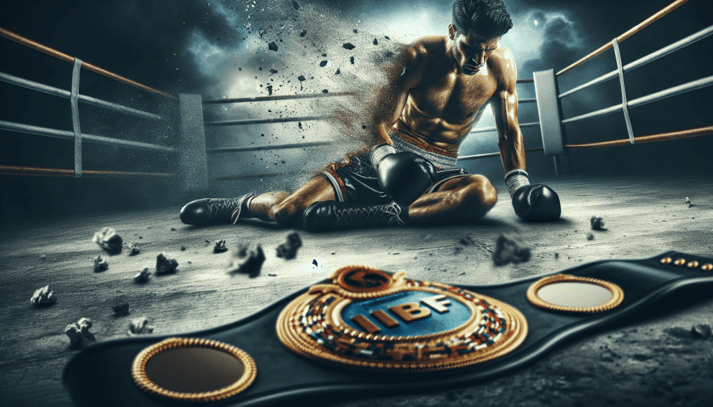 Fernando Martinez ne perd pas son titre IBF, la ceinture a été abandonnée.