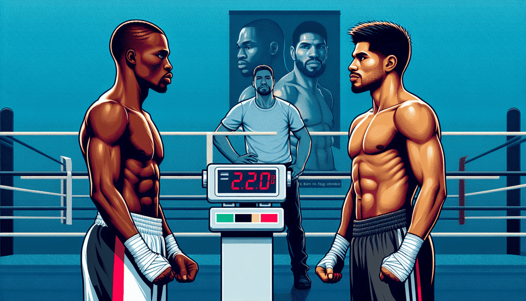 Floyd Schofield et Rene Telle Giron font le poids pour samedi.