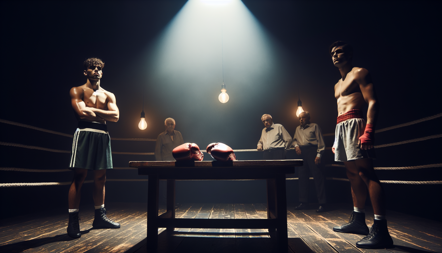 “Les gants sont jetés” : Une table, deux combattants et un parfum de désespoir