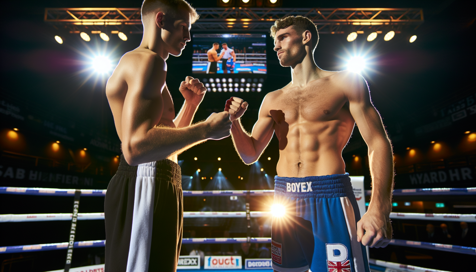 Sunny Edwards et Galal Yafai se pèsent pour le combat de Grande-Bretagne