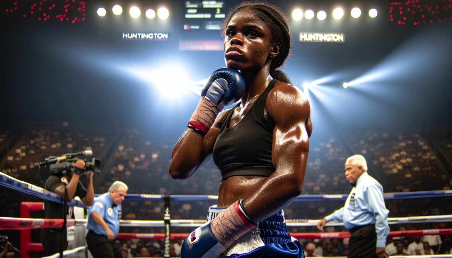 Wendy ‘Le Feu Haïtien’ Toussaint retrouve le chemin de la victoire à Huntington