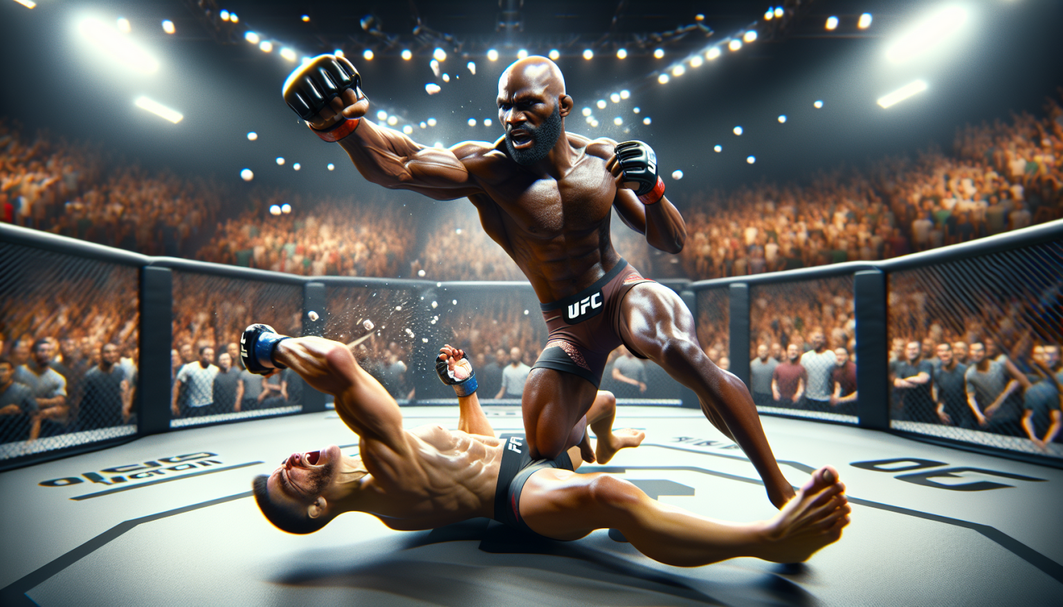 UFC 310 : Eryk Anders écrase Chris Weidman par K.O au sol au 2e round