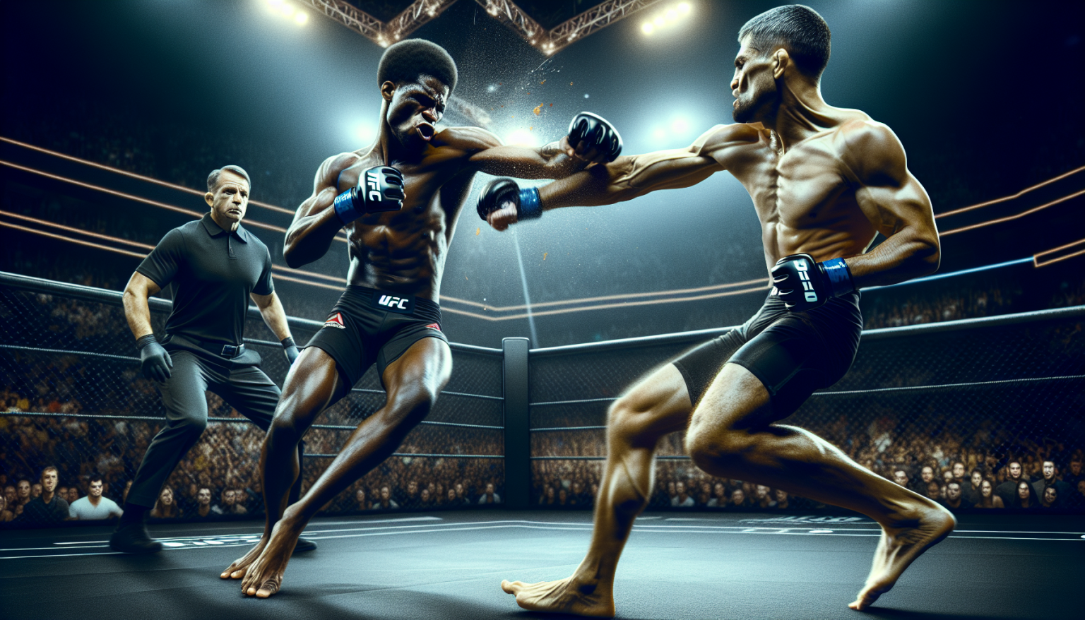 Joaquin Buckley tranche Colby Covington, l’UFC Tampa interrompu pour coupure sévère