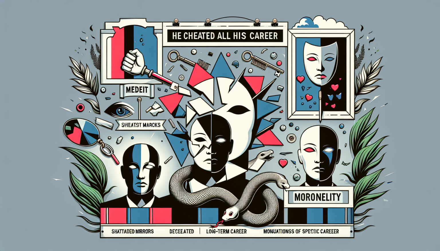 Il a trompé toute sa carrière