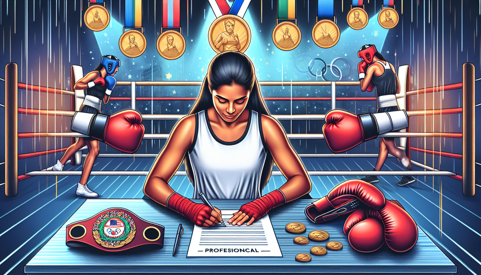 La double médaillée olympique Tammara Thibeault signe avec MVP avant ses débuts professionnels