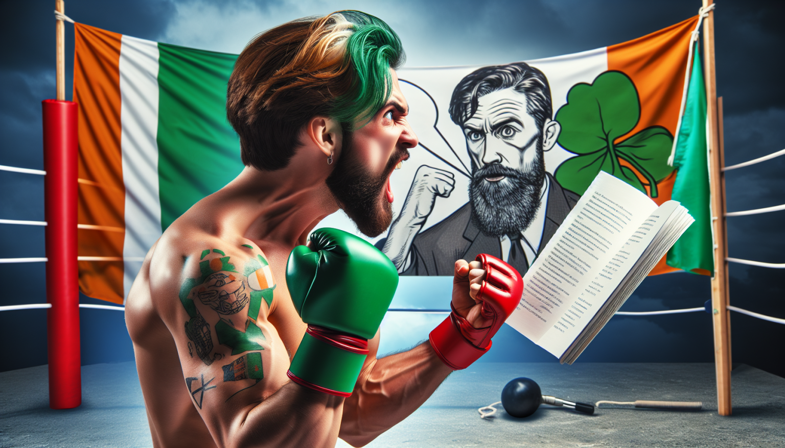 Paul Hughes Réagit en 4 Mots à Khabib : ‘L’Irlande N’a Pas de Combattants’