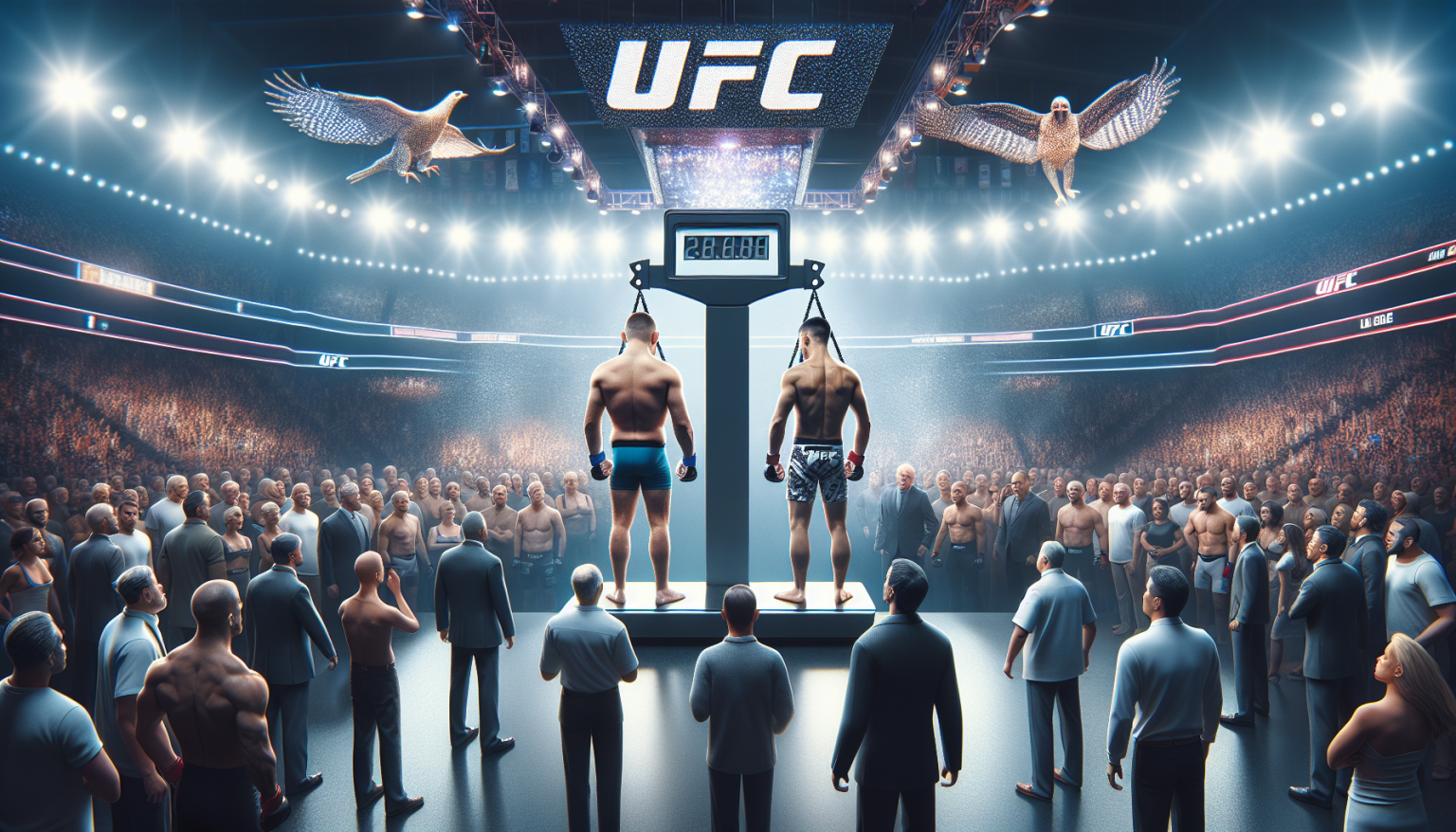 Résultats des pesées UFC Vegas 101 : Deux combattants en surpoids pour 2023