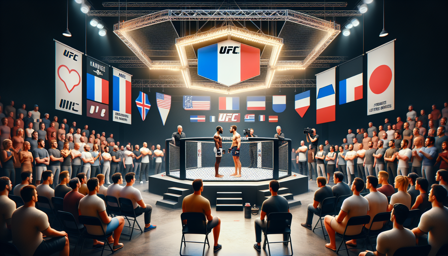 Vidéo captivante : la pesée de l’UFC Vegas 101 pour les fans français