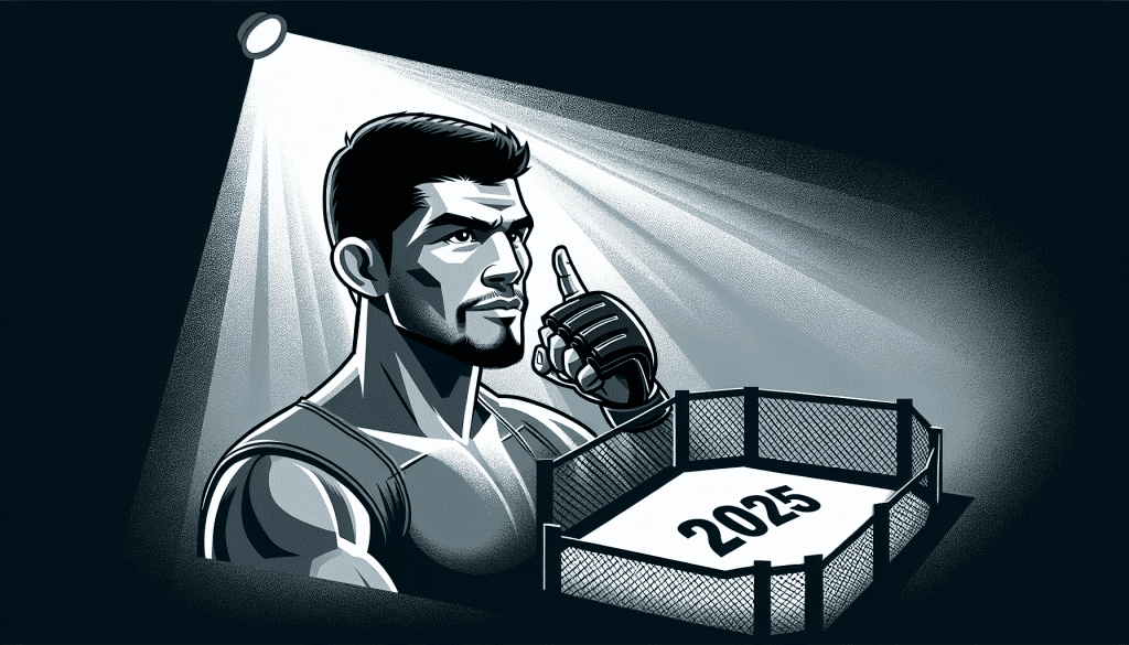 Khamzat Chimaev dévoile ses ambitions pour 2025 dans l’UFC