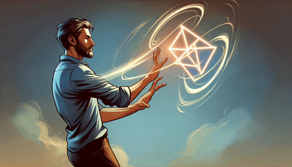 Un homme peut-il réaliser un lancer de triangle captivant